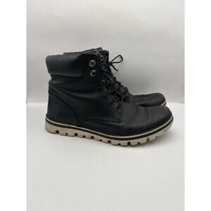 Timberland Brookton 6 Inch Lace Up Black Blots Women Size 8